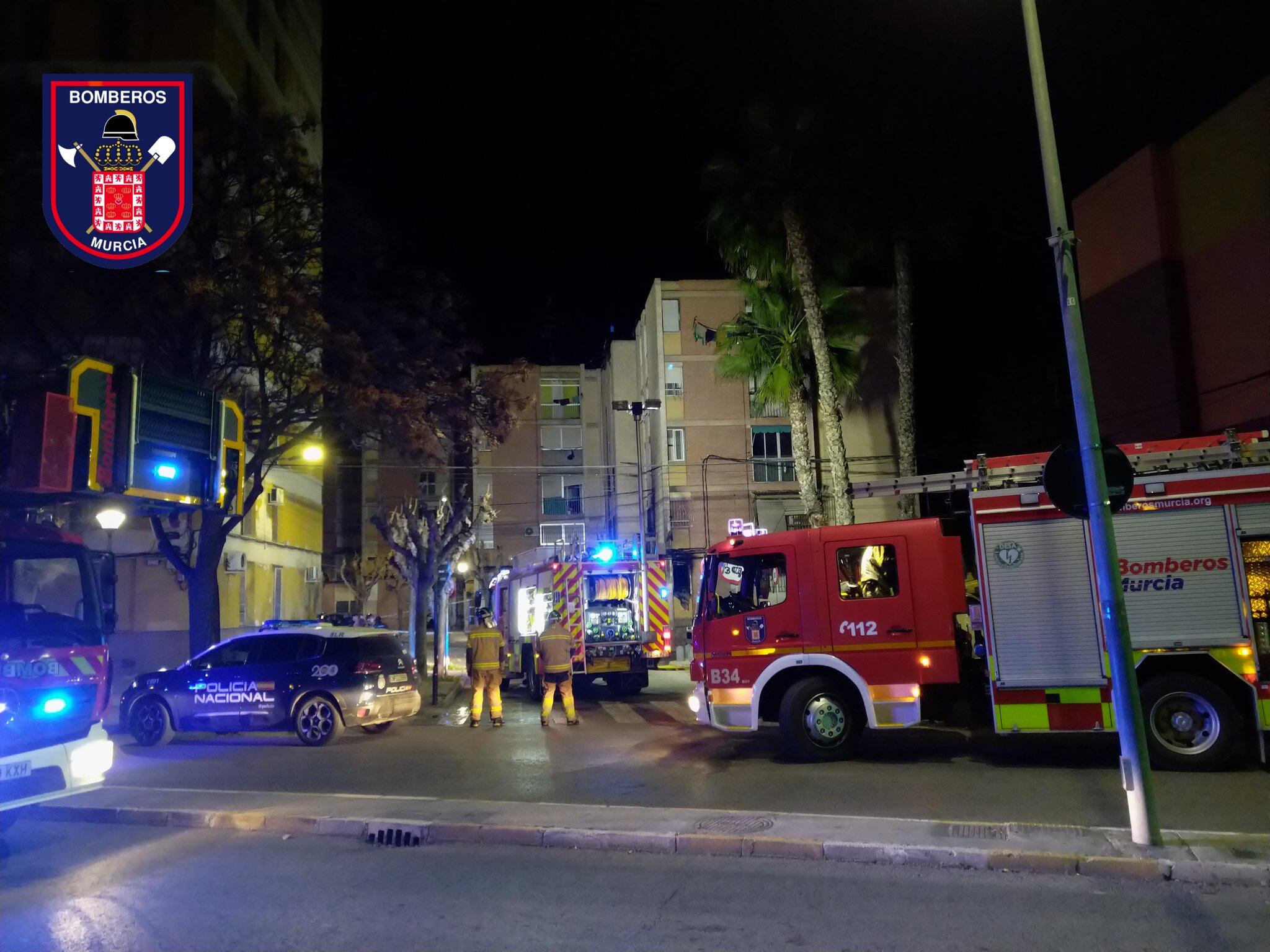 Incendio en La Paz