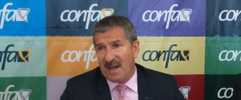 Juan Saborido, presidente de CONFAE, en una foto de archivo