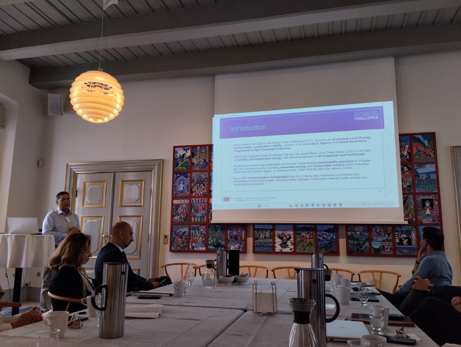 Alcoy comparte en Dinamarca sus avances en sostenibilidad como ciudad referente del programa europeo ICC