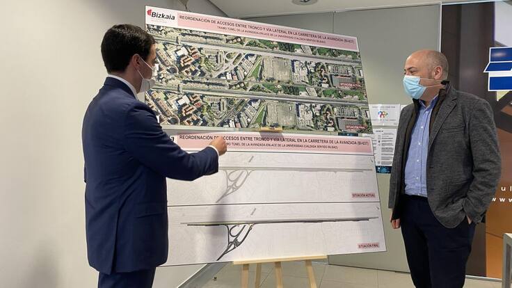 Imanol Pradales: "Pedimos paciencia a la ciudadanía porque en 2022 se terminarán las obras"