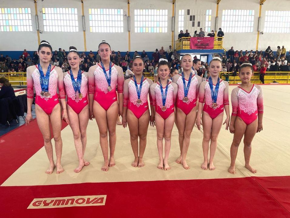 participantes en el provincial del Club Gimnàstica Alcoi “El Pastoret”