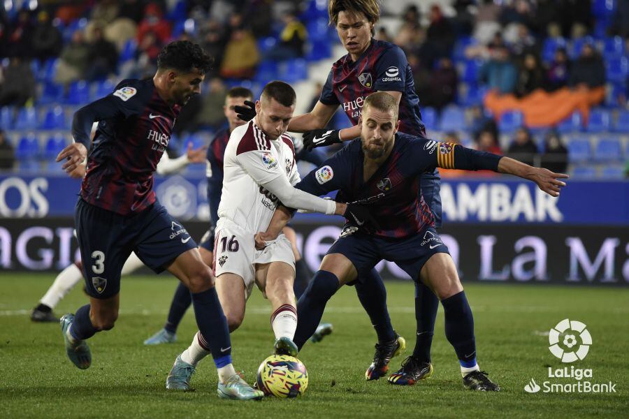 El Huesca no tuvo su mejor día ante el Albacete