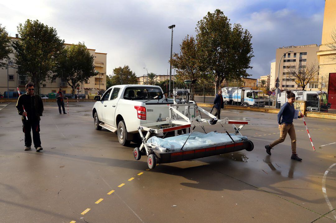 Análisis con georradar de desaparecidos de la Guerra Civil