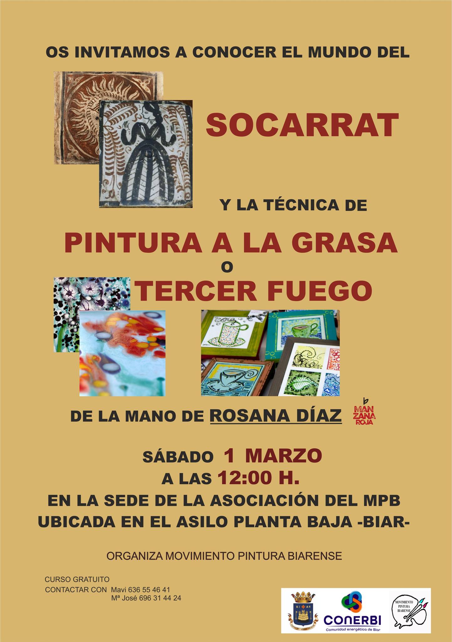 Cartel de la actividad