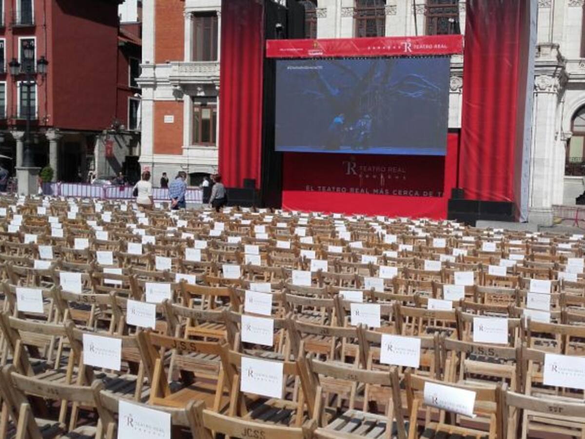 Otello desde la Plaza Mayor de Valladolid