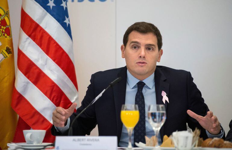 El líder de Ciudadanos, Albert Rivera