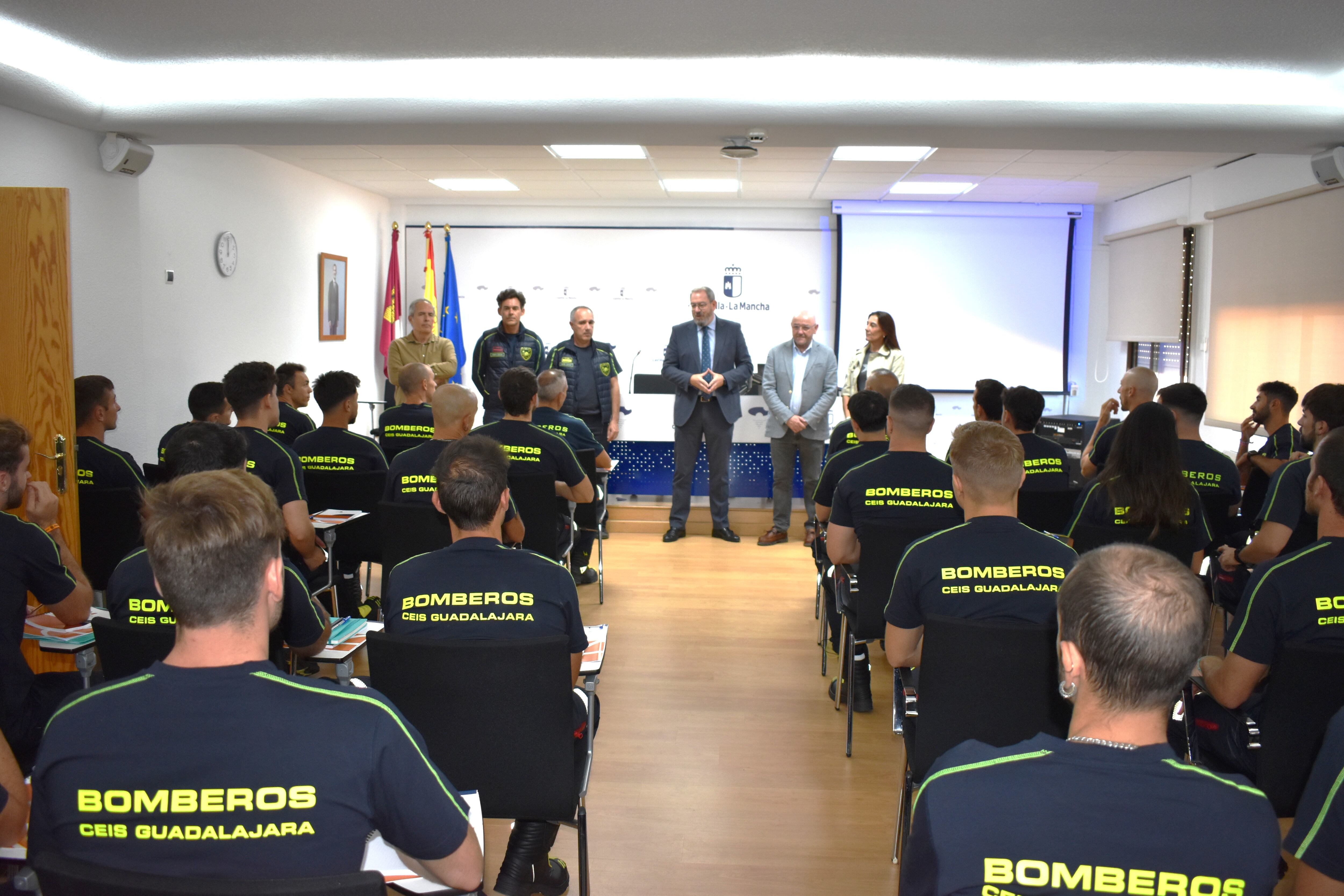 Nuevos bomberos del Consorcio Provincial de Guadalajara