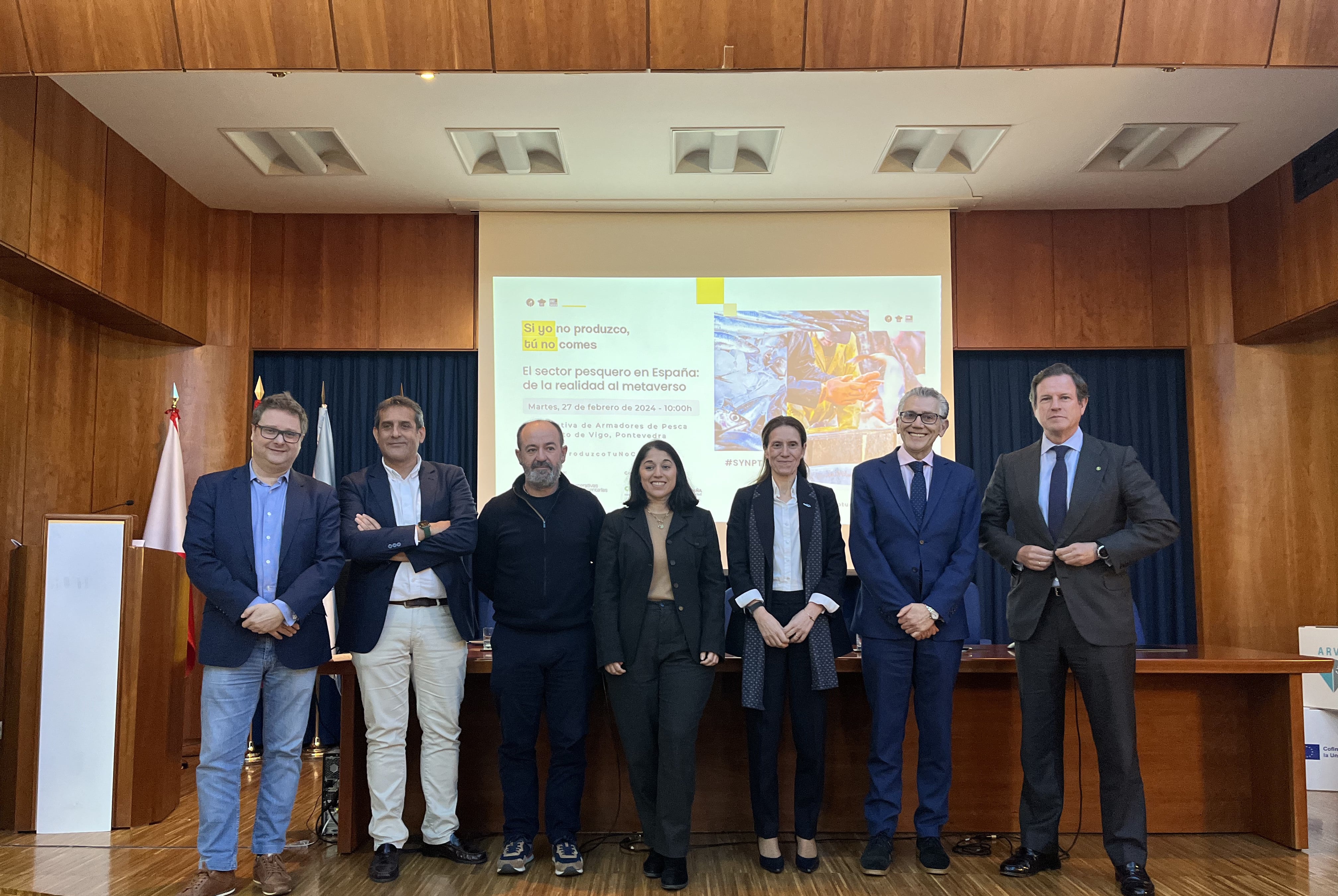 Jornada &quot;El sector pesquero en España&quot; celebrada en Vigo