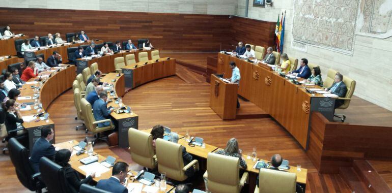 El hemiciclo en sesión plenaria