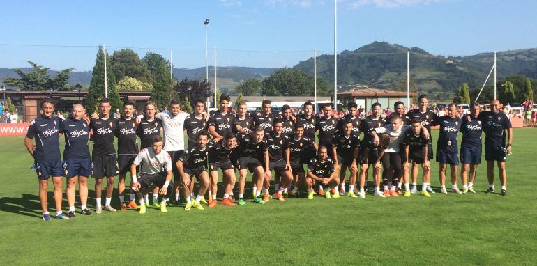 La plantilla del Sporting inicia la pretemporada