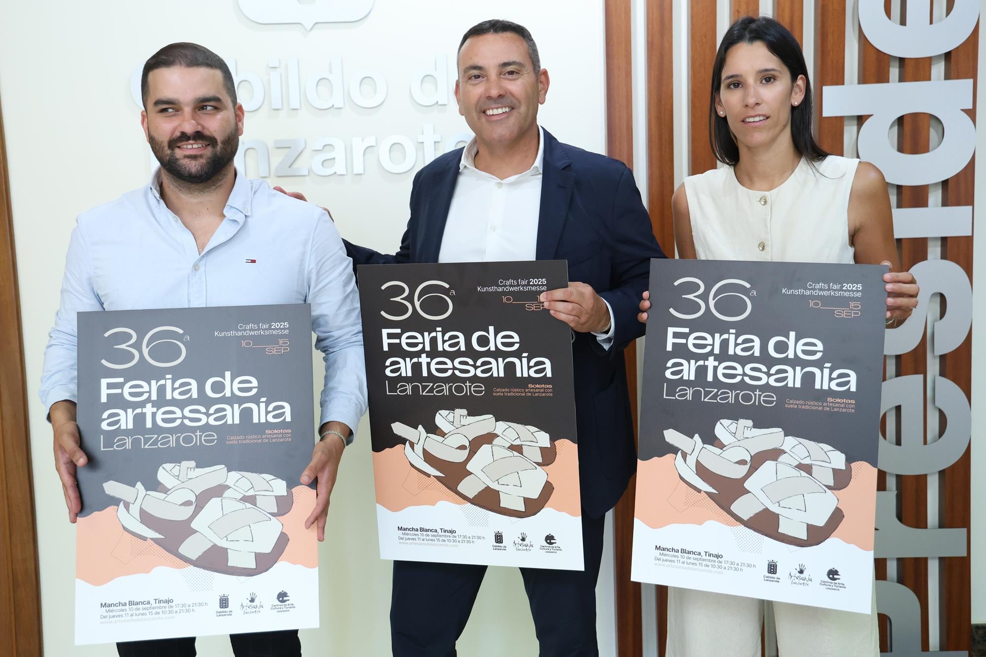 Presentación de la 36ª Feria de Artesanía de Lanzarote.