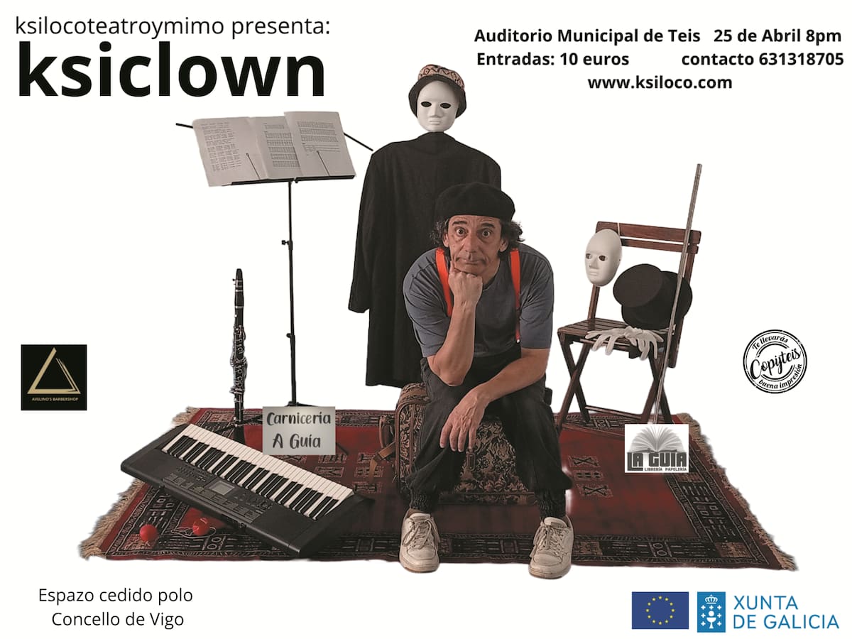 40 años de mimo y humor aterrizan en Vigo