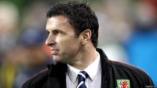 El seleccionador de Gales, Gary Speed