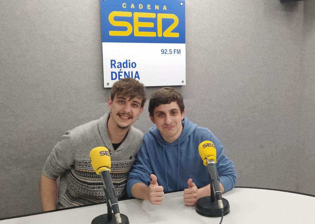 Cristian J. Costa (izquierda) y Óscar Lasarte (derecha). 