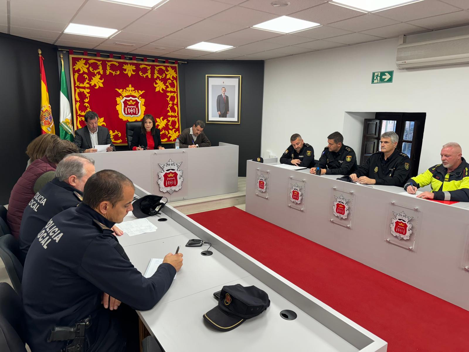 Junta Local de Seguridad de Navidad en Ronda