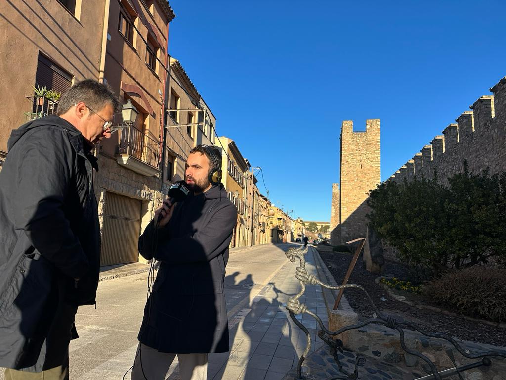 Connexió des de les muralles