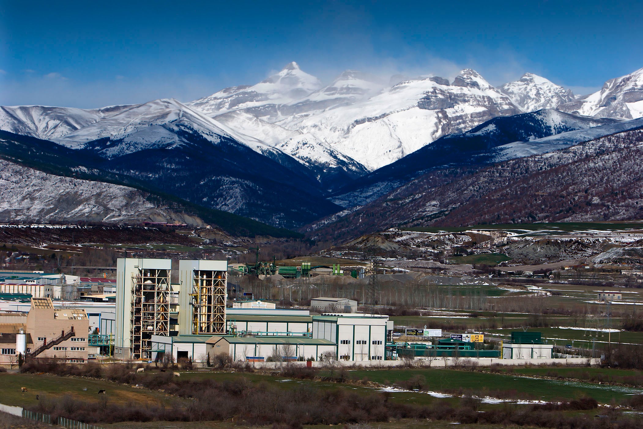 Fabrica Ercros de Sabiñánigo