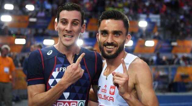 Bosse y Kszczot tras la final de 800 metros lisos