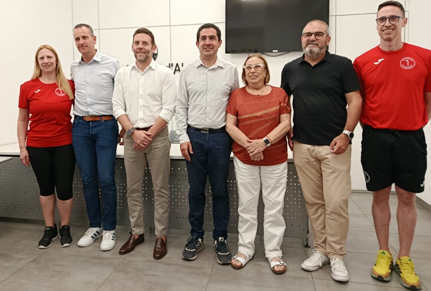 Presentación oficial del campeonato de España de gimnasia artística en Alcoy
