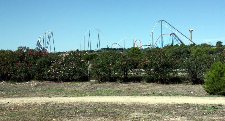 Terrenys on s'ha d'ubicar el futur macrocomplex turístic.