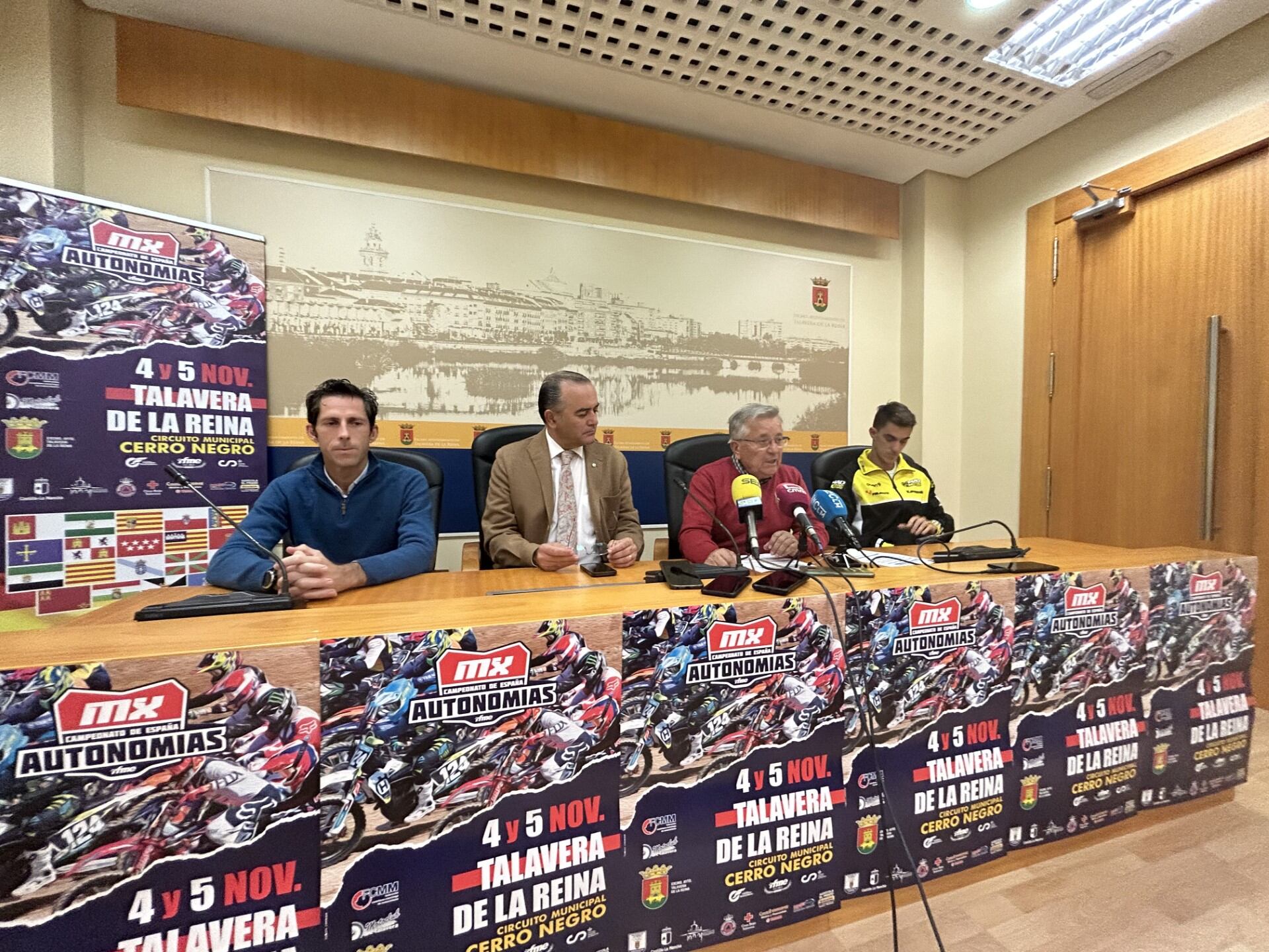 El alcalde de Talavera, José Julián Gregorio, destaca que “tenemos el mejor circuito de España de Motocross, la catedral del Motocross está en Talavera&quot;