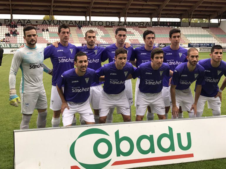 Once inicial de la Cebrereña en Zamora 