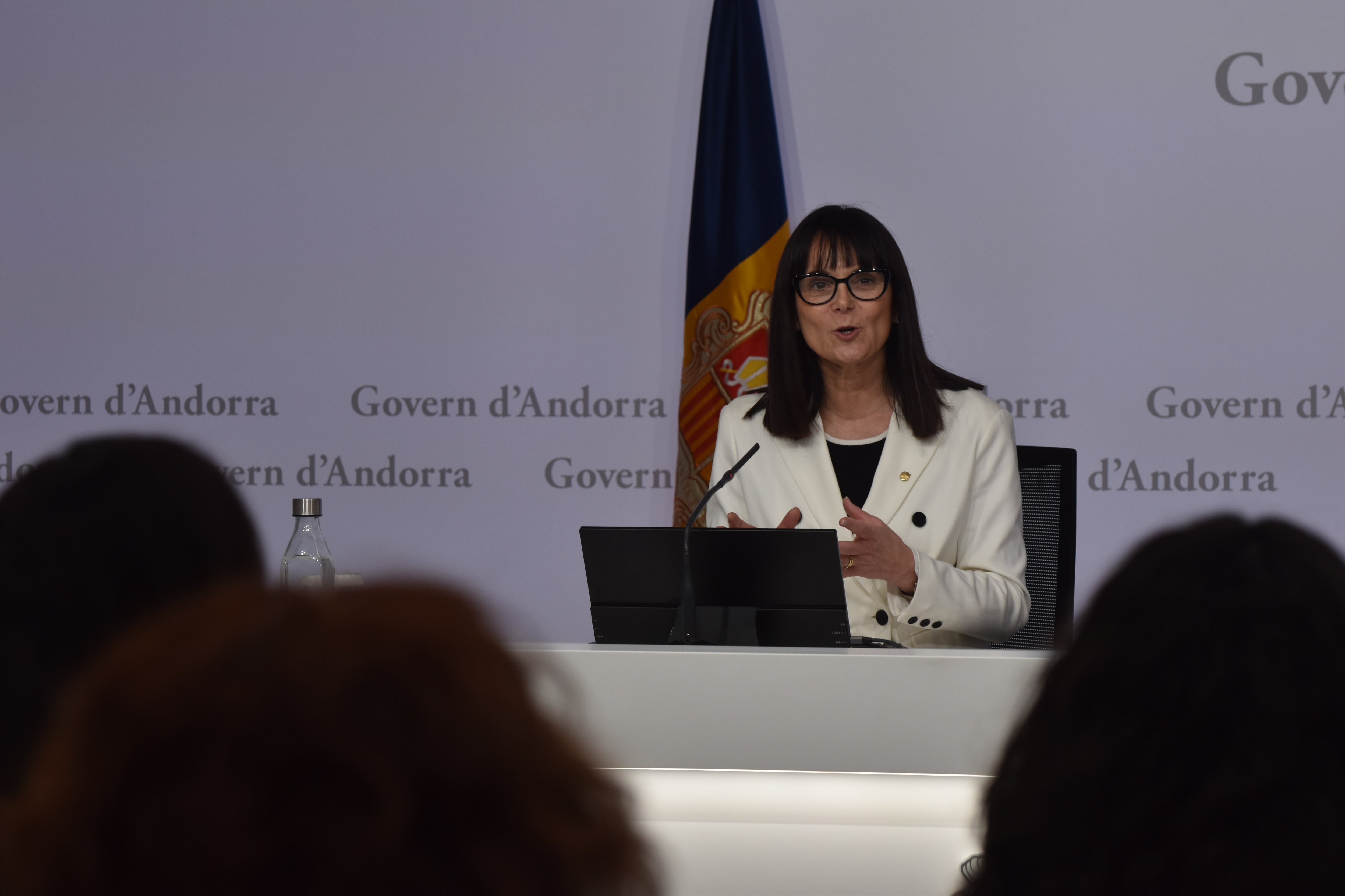 La ministra d'Esports, Mònica Bonell, durant la presentació de l'edició d'enguany de Mou-te per la teva salut