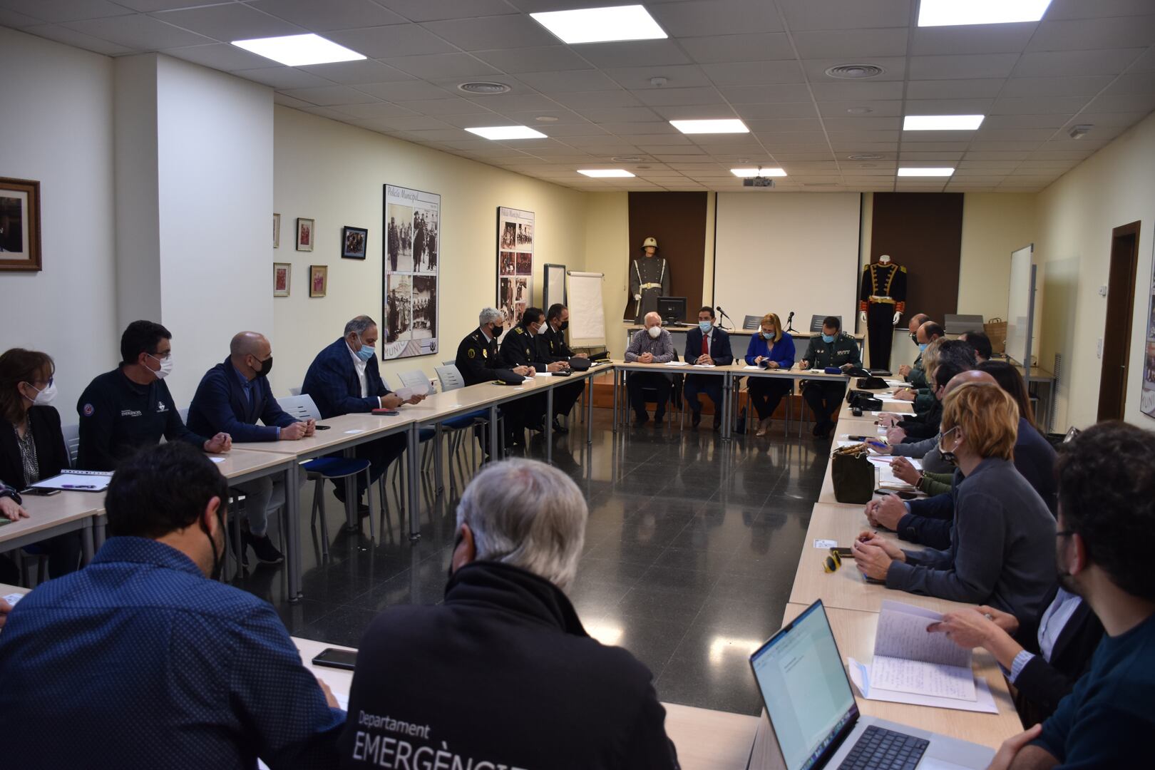 Reunión de la Junta Local de Seguridad de fiestas de Alcoy