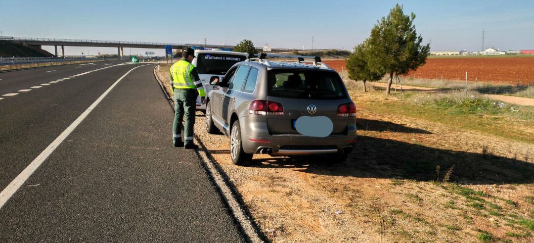 El detenido fue captado por un radar móvil