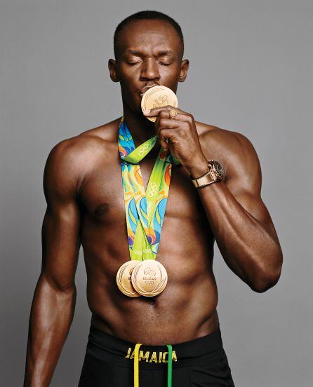 El atleta Usain Bolt