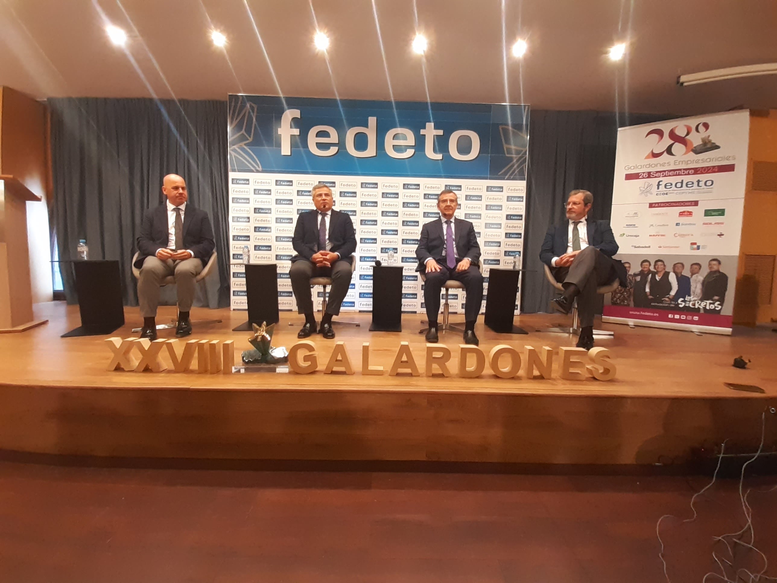 Presentación premios empresariales de FEDETO