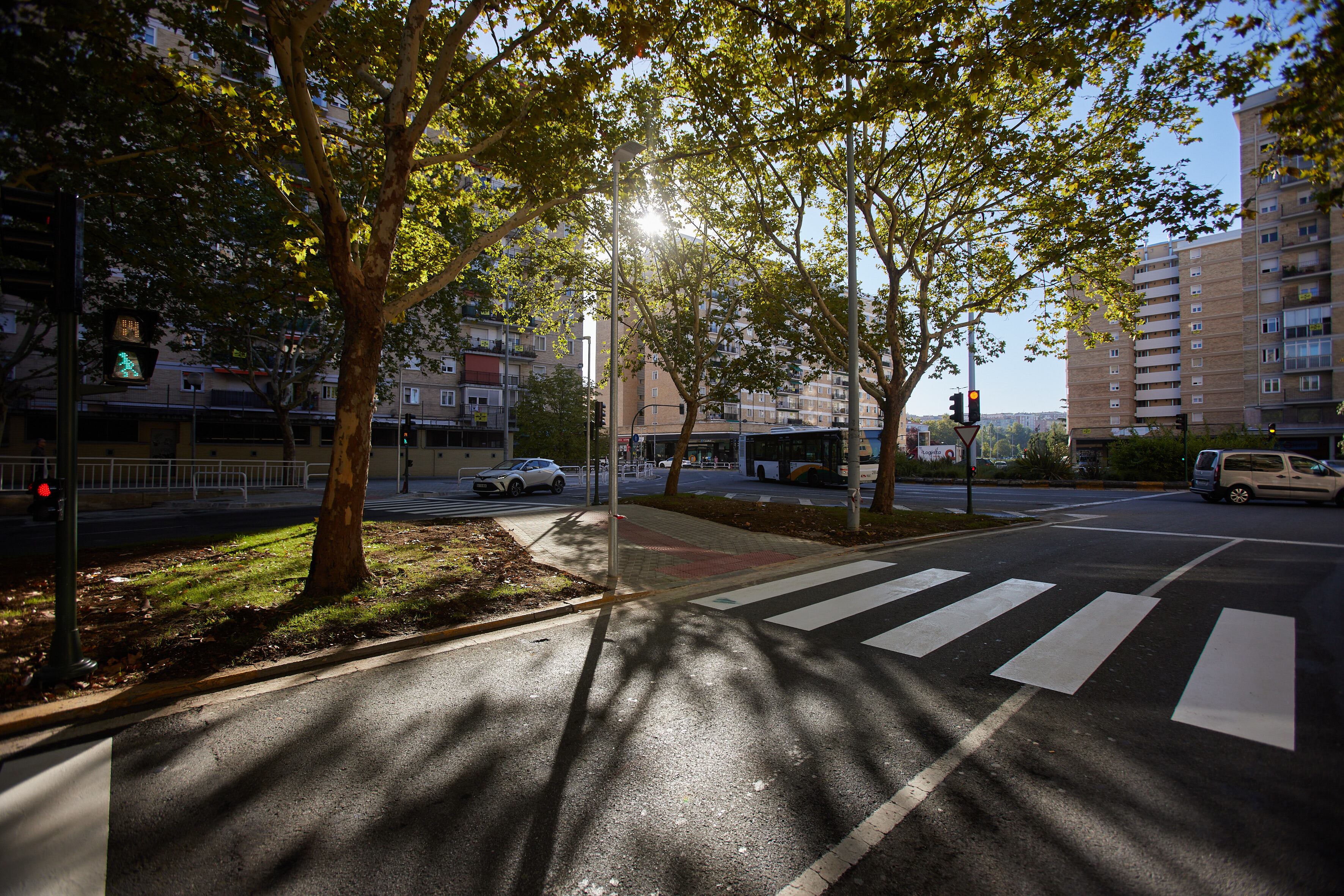 Nuevos pasos peatonales en San Jorge
