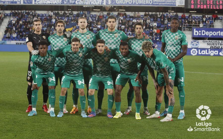 El once del Almería.