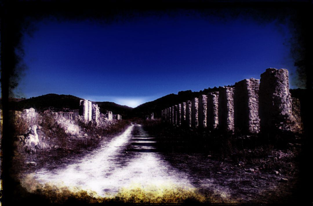 Ruinas del antiguo balneario de La Isabela. 