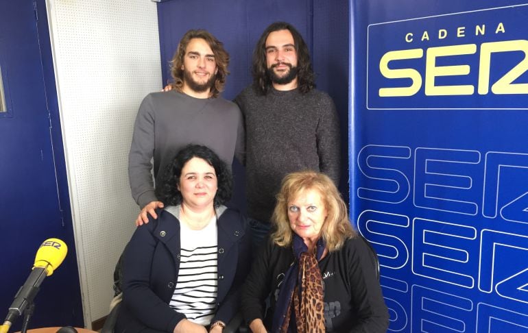 Alejandro Izurieta, Fran Álvarez, Yolanda Santos y Guadalupe Beaskoetxea.