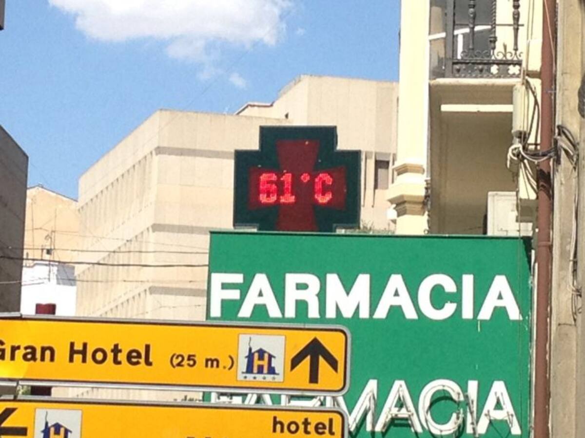 El termómetro "estropeado", precaución con la velocidad y otras imágenes del día en Albacete