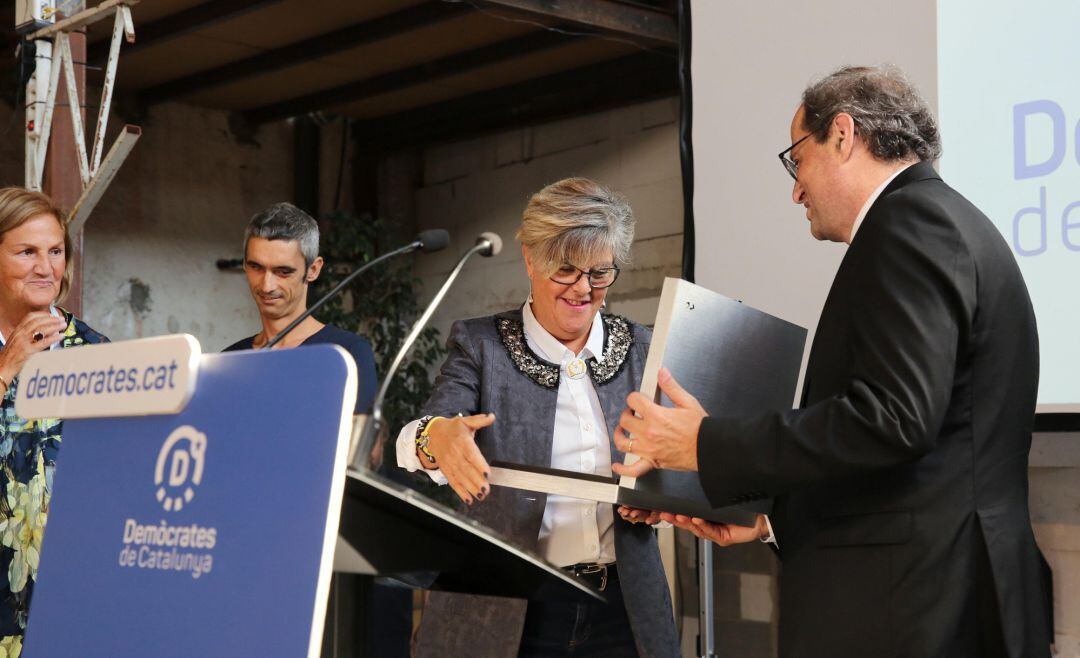 Quim Torra entrega la Medalla Carrasco i Formiguera