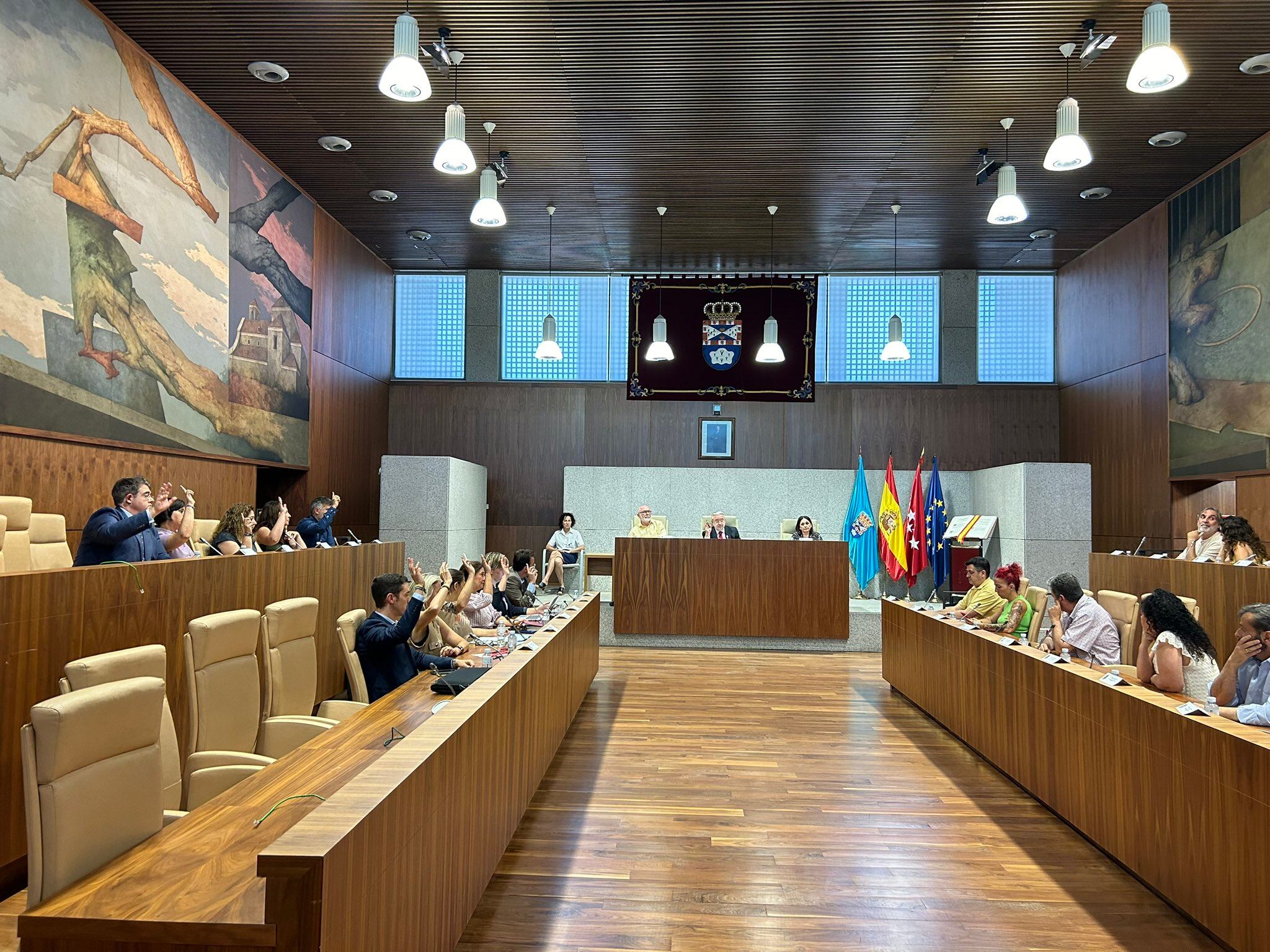 Imagen de archivo del Pleno de Leganés