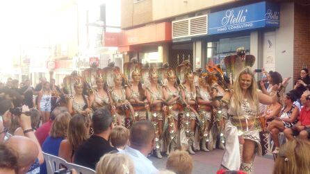 Esperanza Cheli, capitana cristiana 2019, por la filà Almogàvers.