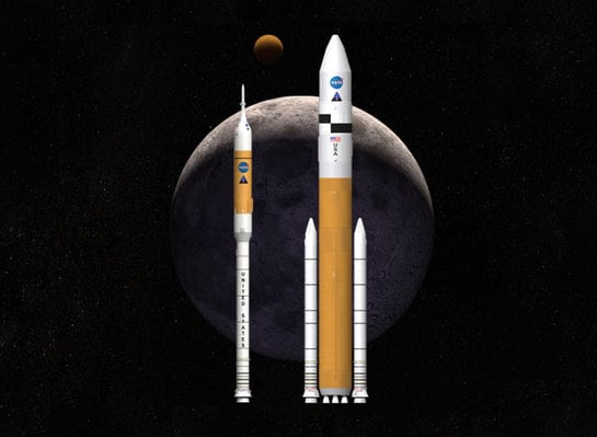 Para el viaje a la Luna la NASA ya tiene previsto construir nuevos cohetes. Los modelos Ares I y Ares V serán los encargados de llevar a las tripulaciones tanto a la Estación Espacial Internacional como al satélite.