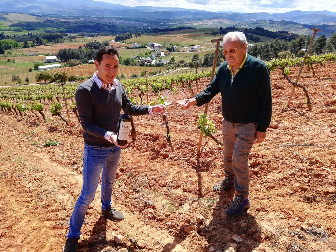 Ferreira y Prada brindan con el nuevo Godello