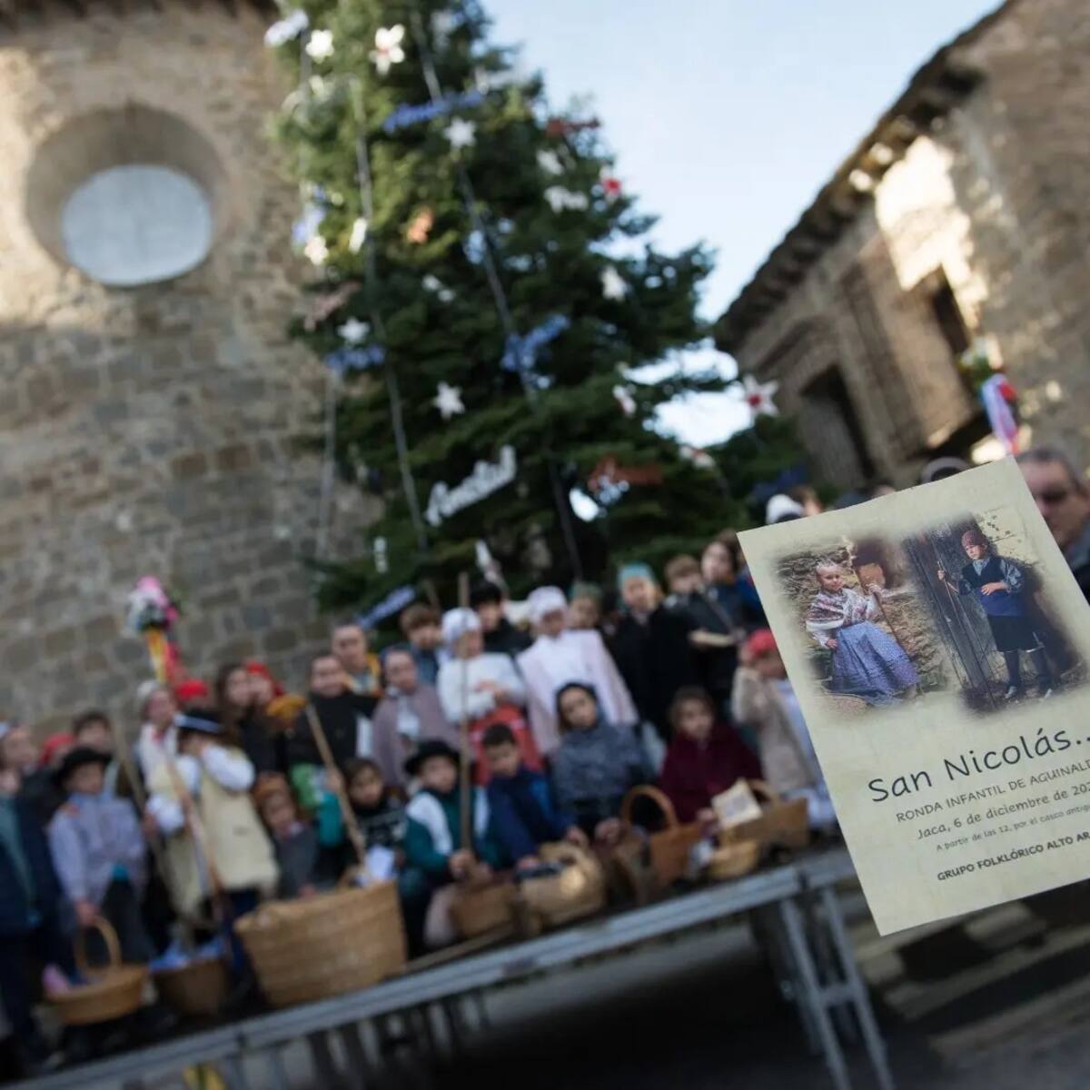 Ronda de aguinaldo de los más pequeños