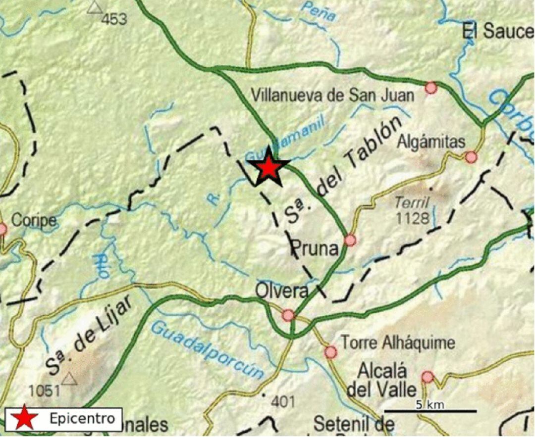 Imagen del Instituto Geográfico Nacional.