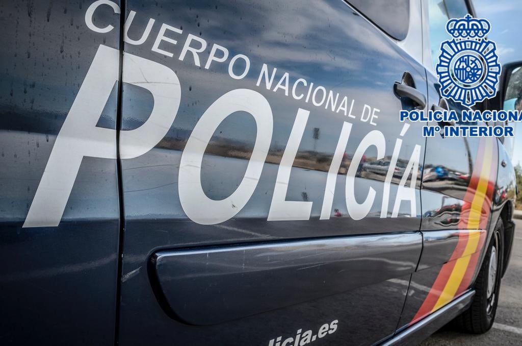 Coche patrulla de la Policía Nacional