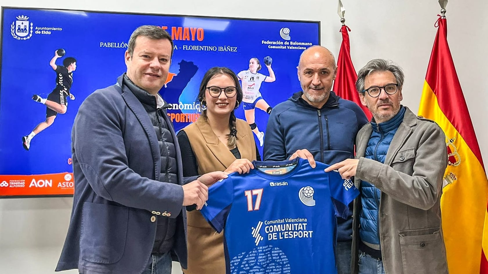 Presentación de las finales autonómicas de balonmano infantil y cadete