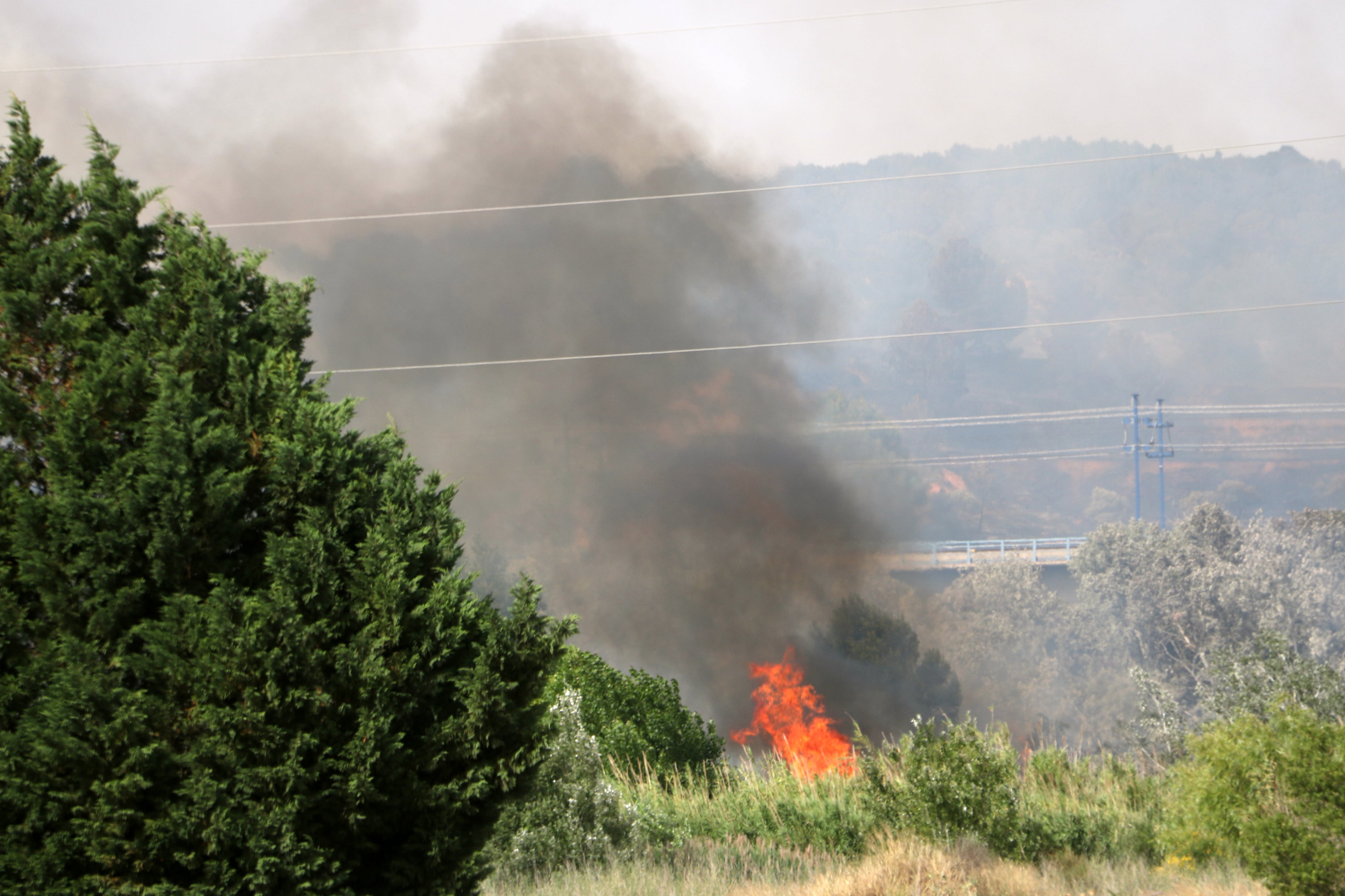 Incendi de Montblanc