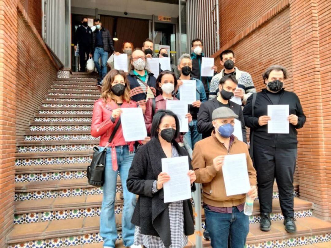Presentación de la asociación PROTEJA, de profesionales de las artes escénicas de la provincia de Jaén.