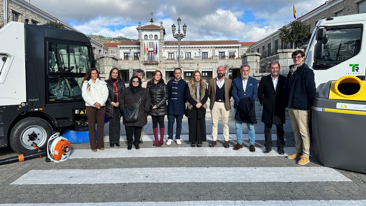 El nuevo contrato de basuras y limpieza de Hoyo de Manzanares invertirá 9 millones de euros en once años