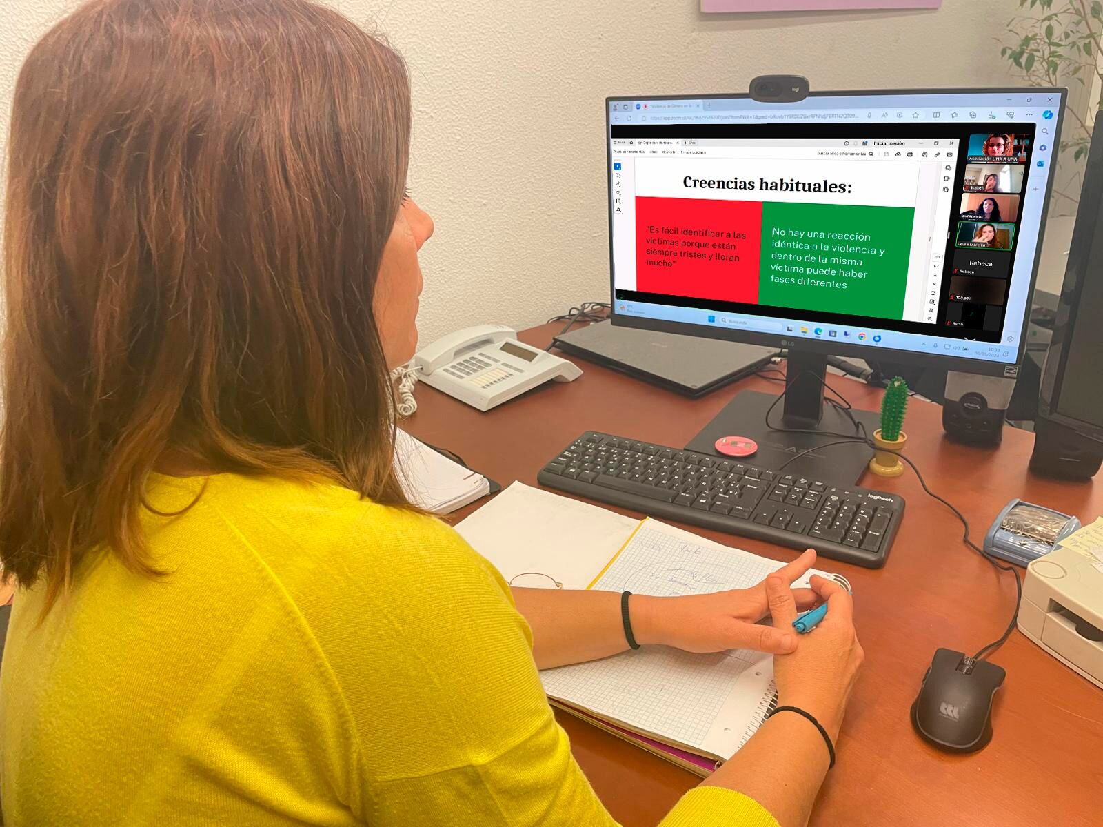 El IAM cuenta con programas de atención psicológica dirigidos a hijas e hijos de mujeres víctimas de violencia de género y a chicas jóvenes que sufren violencia en sus primeras relaciones de pareja