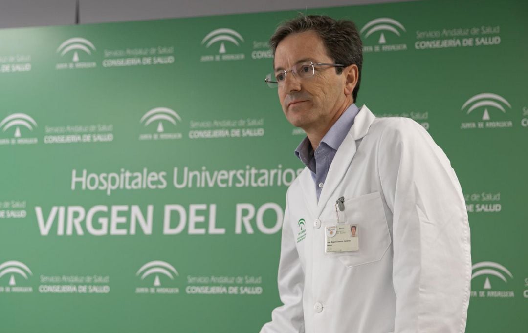 José Miguel Cisneros, jefe de Servicio de Enfermedades Infecciosas del Hospital Virgen del Rocío de Sevilla